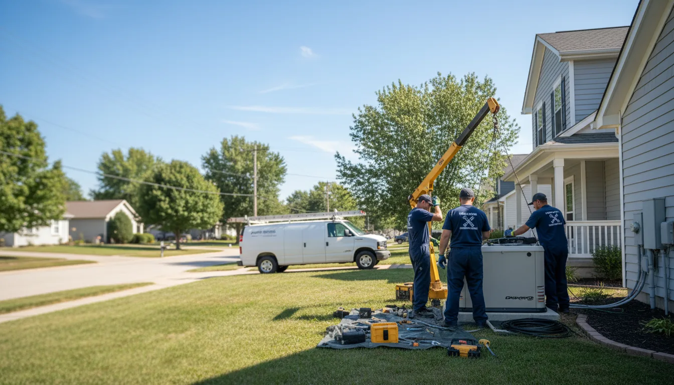 Generator Installation in Huntington Mills, PA near me
